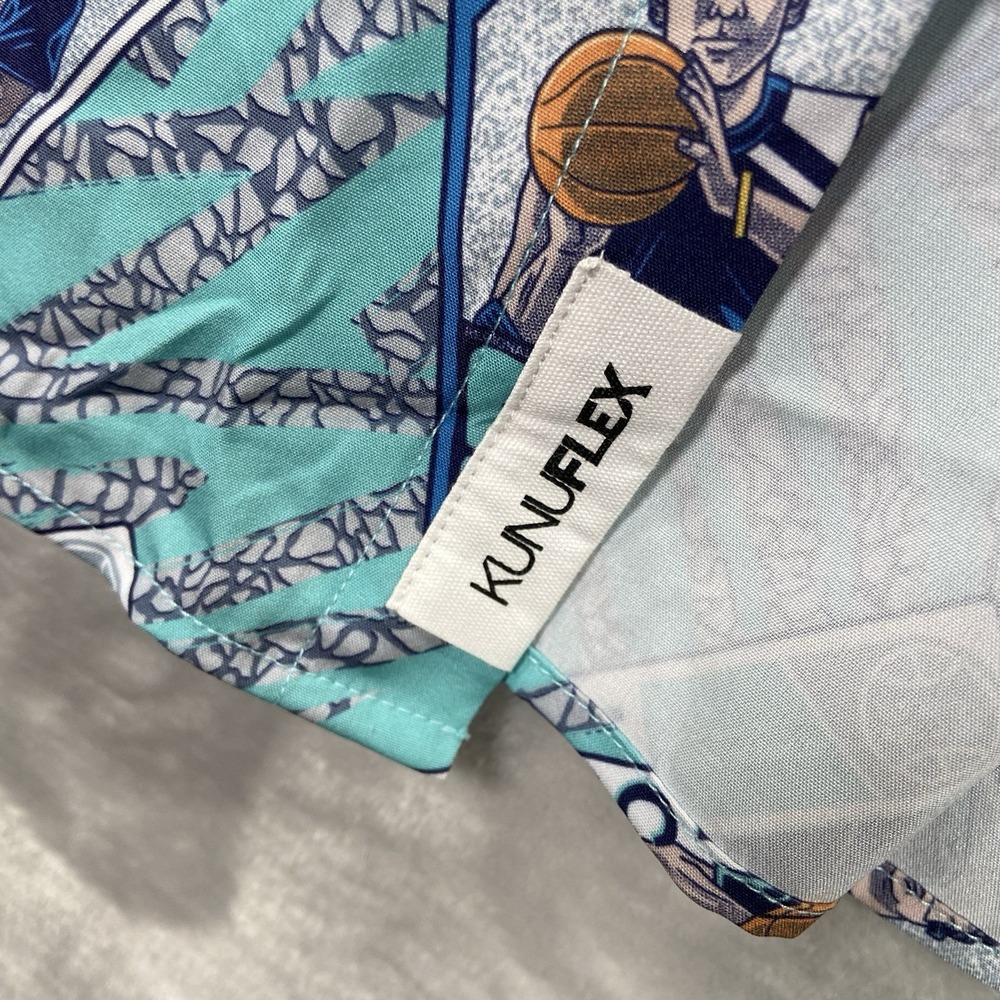 RSVLTS Shirt men's 4XL The Office x Roosevelts Button Down Basketball Cards NWT - Picture 7 of 13